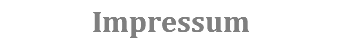 Impressum